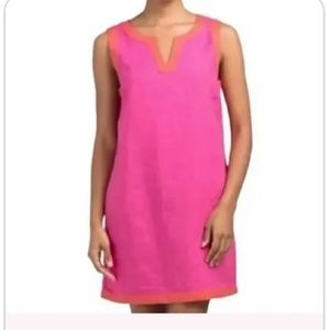 Sigrid Olsen Linen Sleeveless Shift Dress Sz M